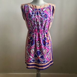 LOFT Bold Print Dress XS